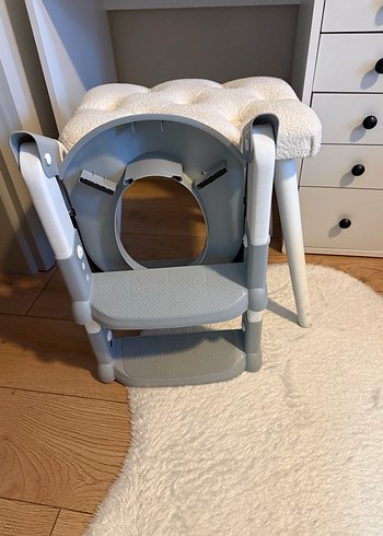 Gri merdivenli klozet adaptörü - Görsel 2