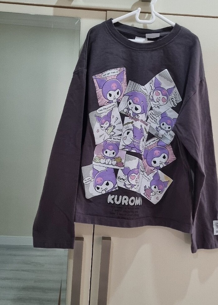 ZARA KUROMİ ANTRASİT TİŞÖRT 11-12 YAŞ - Görsel 4