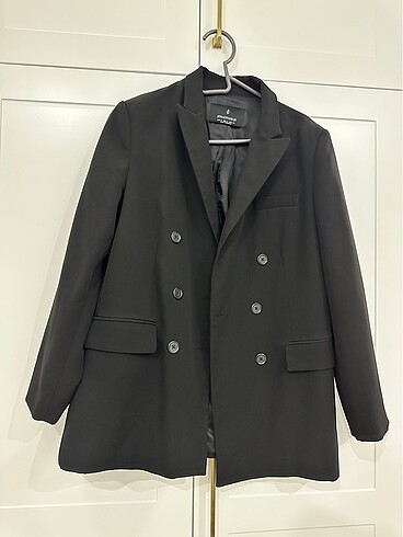 Stradivarius Siyah Blazer Ceket