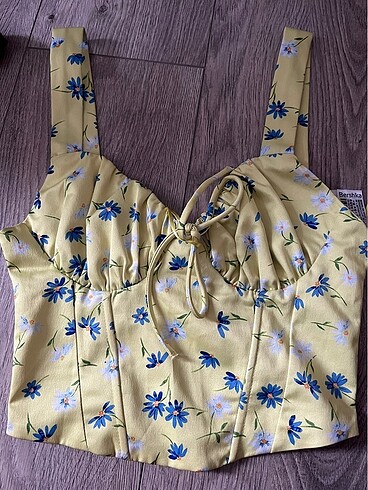 Korse bluz bershka