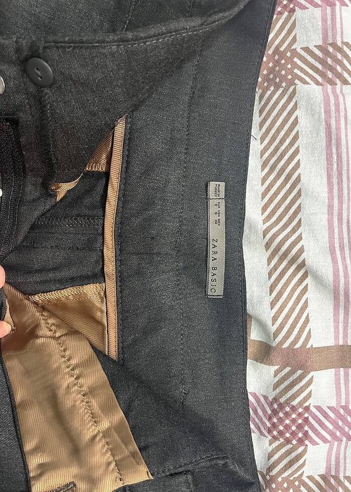 ZARA kumaş pantolon - Görsel 2