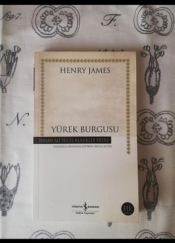 Yürek Burgusu Henry James kitap