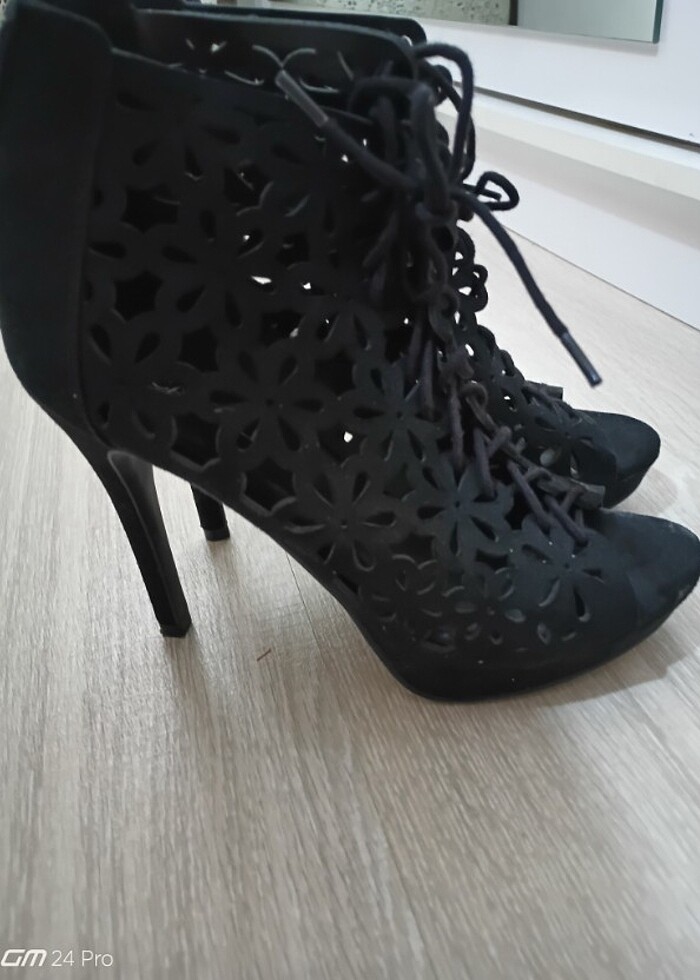 Catwalk abiye kafesli çok şık bot - Görsel 3