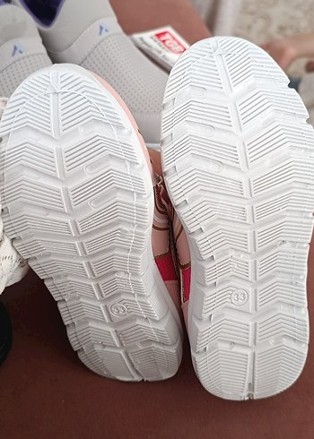 Adidas Kız Çocuk Pembe Sneaker Velcro Bantlı