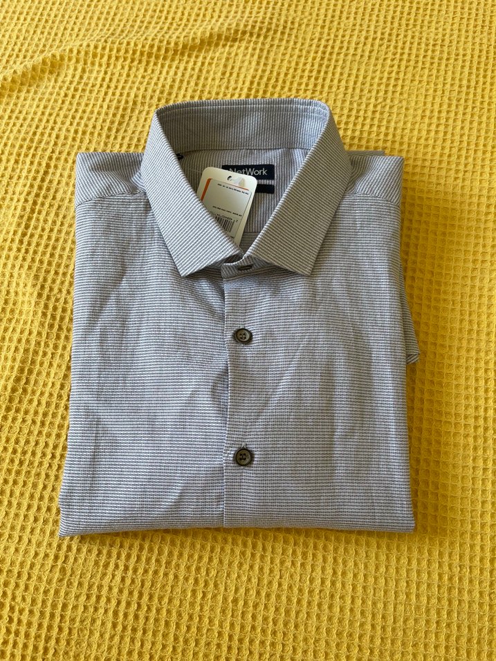 NETWORK XXL SLİM KESİM SIFIR  Erkek Gömlek - Görsel 3