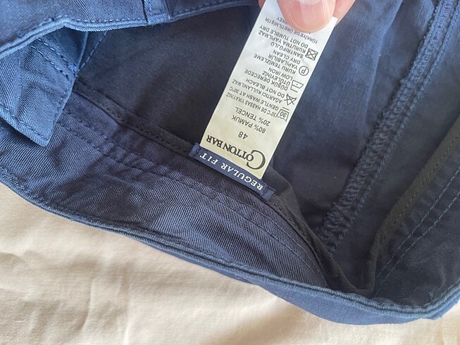 Cottonbar sıfır etiketli pantolon 48 beden bel ölçüsü 40 Cm - Görsel 7