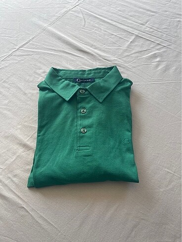 s Beden yeşil Renk Cottonbar sıfır etiketli S beden tshirt