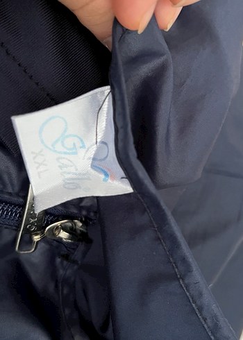 xxl Beden siyah Renk Lacivert Fermuarlı Uzun Tesettür Haşema
