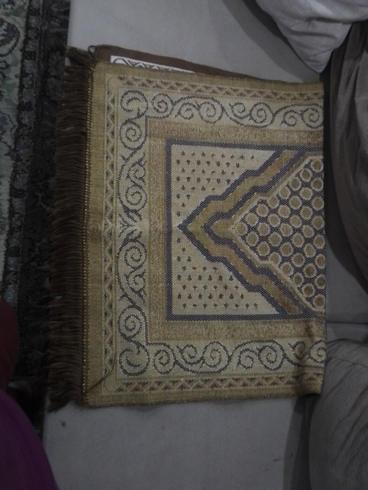 Kahverengi Nakışlı seccade - Görsel 4