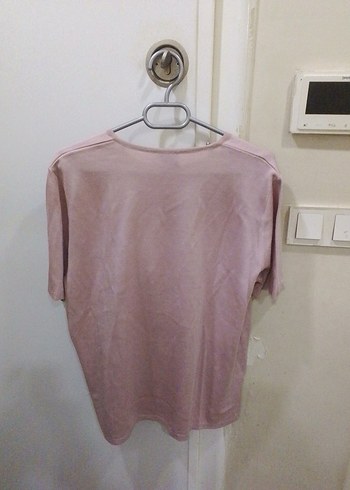 Pembe Uzun Örgü Kadın Hırka - Görsel 4