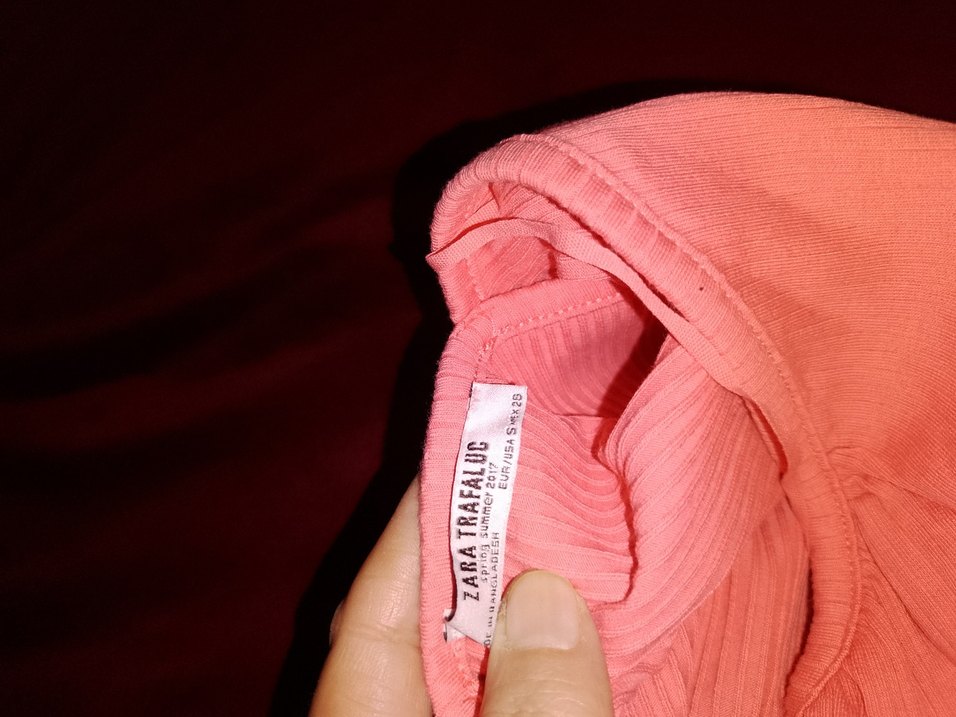 Pembe Askısız Crop Üst - Görsel 3