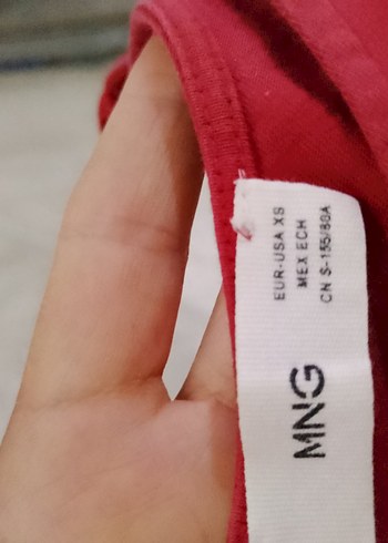 Kolsuz Kırmızı elbise - Görsel 4