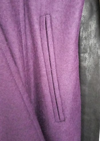 Mor Fermuarlı  Kabanı - Görsel 6