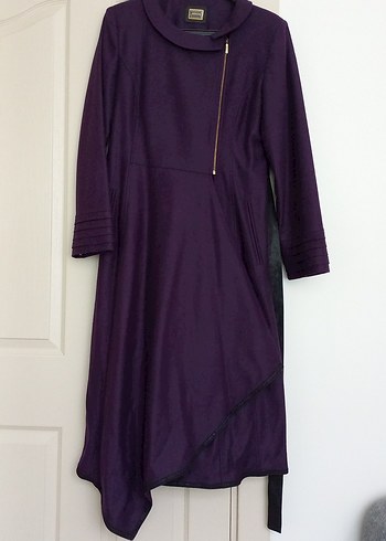 Mor Fermuarlı  Kabanı - Görsel 4