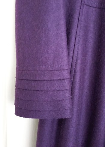 Mor Fermuarlı  Kabanı - Görsel 3