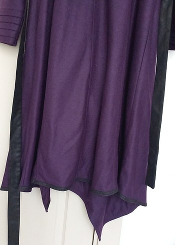 Mor Fermuarlı  Kabanı - Görsel 8