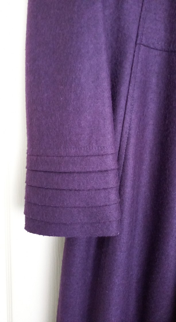 Mor Fermuarlı  Kabanı - Görsel 3