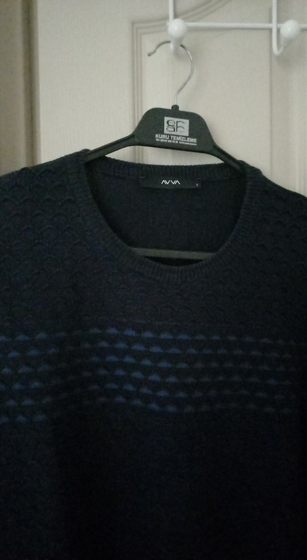 Larcivet Örgü Erkek Yün Kazak - Görsel 2