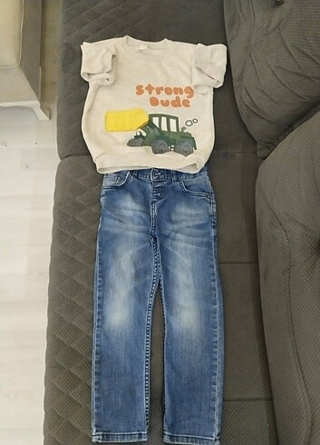 LC Waikiki Erkek 4-5 yaş grubu pantolon t shirt