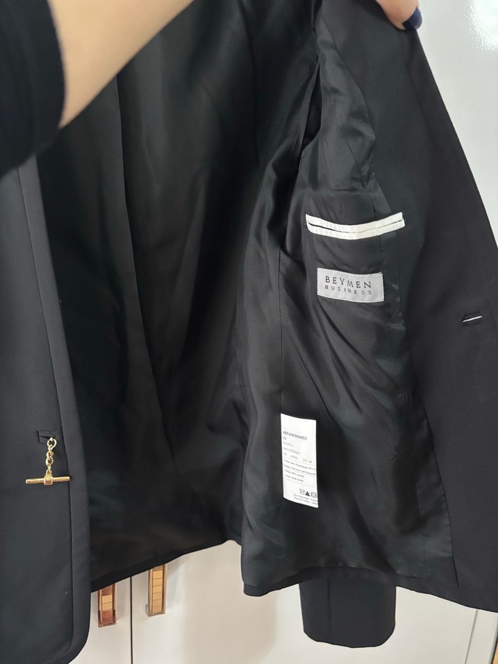 Beymen siyah kadın blazer - Görsel 2