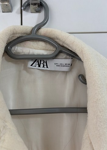 Zara gold düğmeli kapitone ceket - Görsel 4