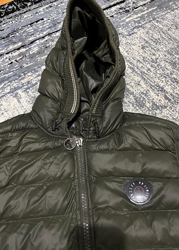 Erkek Kapüşonlu Fermuarlı Yelek - Görsel 2