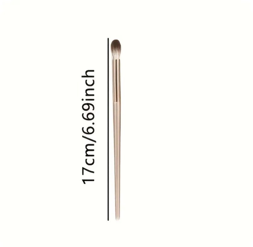 Maange 15 Parça Bej Makyaj Fırça Seti ve Taşıma Çantası - Görsel 3