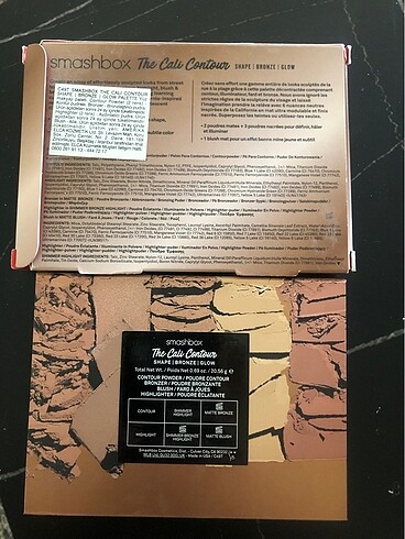 Beden Renk Smashbox Cali Contour Palet