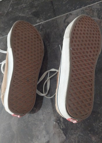40 Beden camel Renk Bej Vans Erkek Ayakkabı