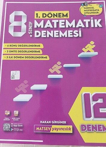 Matsev Yayıncılık 1.dönem 12 deneme