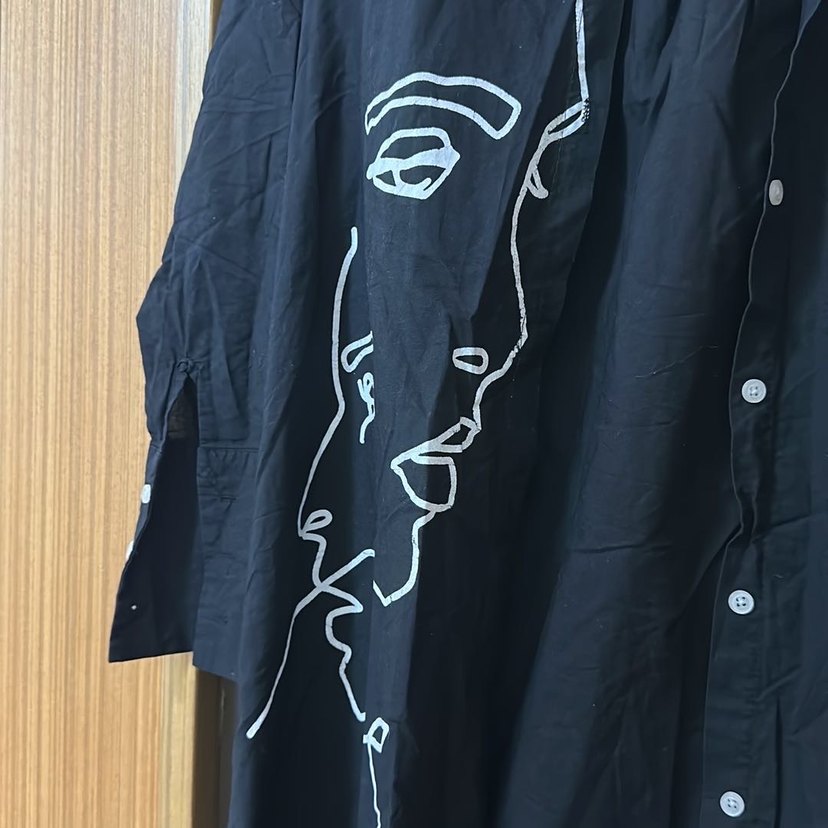 baskılı gömlek - Görsel 2