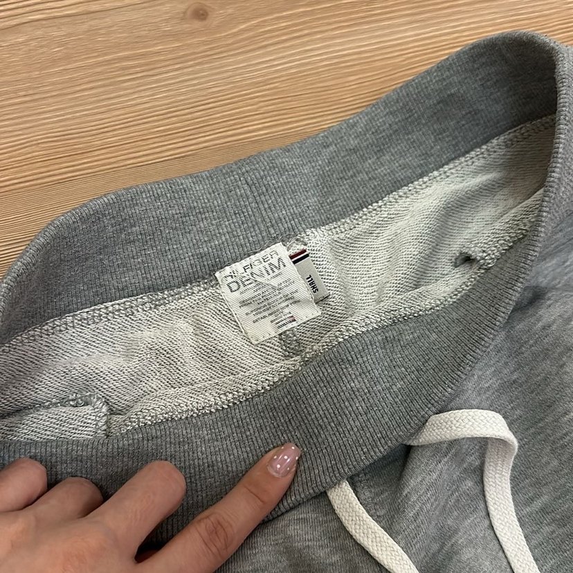 vintage Gri Rahat Kesim Sweatpant - Görsel 2