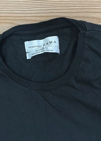 Erkek Siyah Kısa Kollu Basic Tişört - Görsel 2