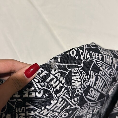 Beden siyah Renk vans logo çanta