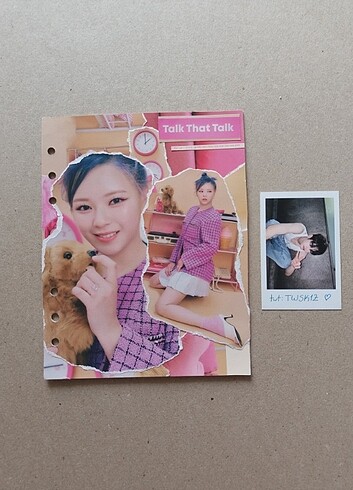 Jeongyeon binder cover 