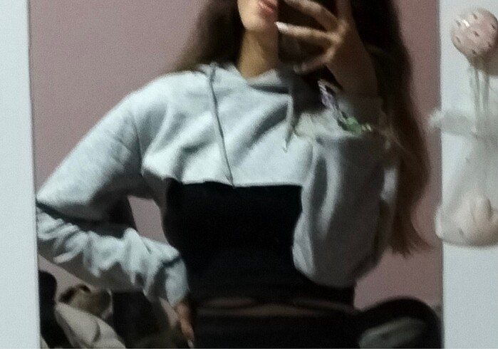 Ekstra crop sweatshirt