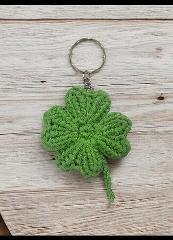 Diğer Yonca Amigurumi Anahtarlık????