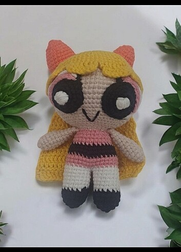 Power Puff Girls Blossom Amigurumi