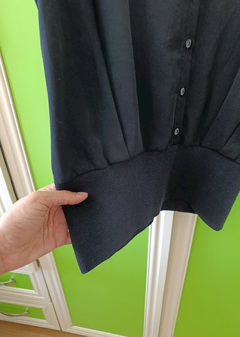 m Beden siyah Renk Ad ışık Kolsuz gömlek bluz