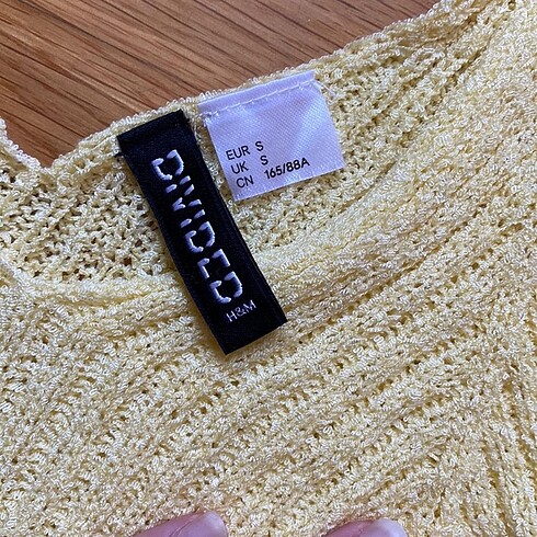 H&M Triko askılı bluz