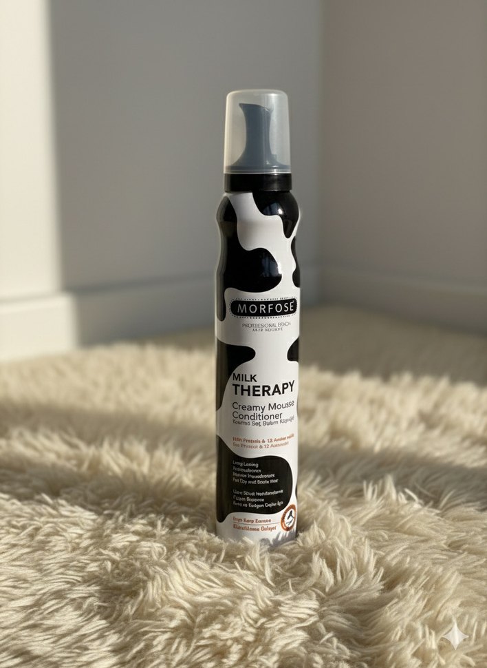 Morfose Milk Therapy Krem Köpük Saç Kremi - Görsel 3