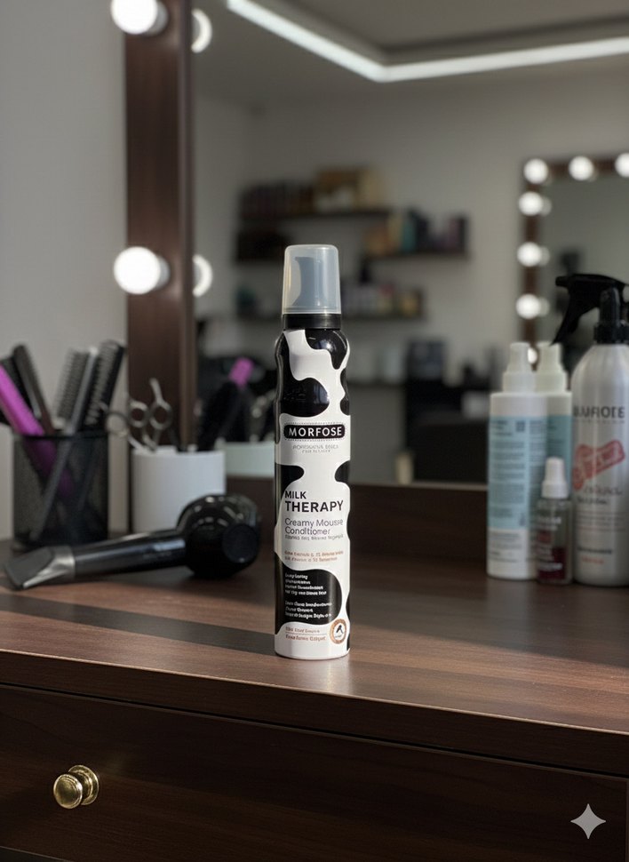 Morfose Milk Therapy Krem Köpük Saç Kremi - Görsel 2
