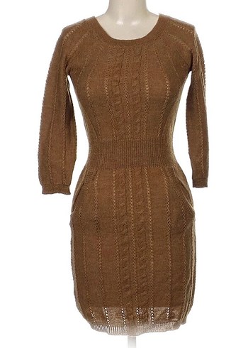 Mango Casual Sportswear Triko Elbise - Görsel 3