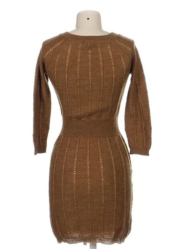 Mango Casual Sportswear Triko Elbise - Görsel 5