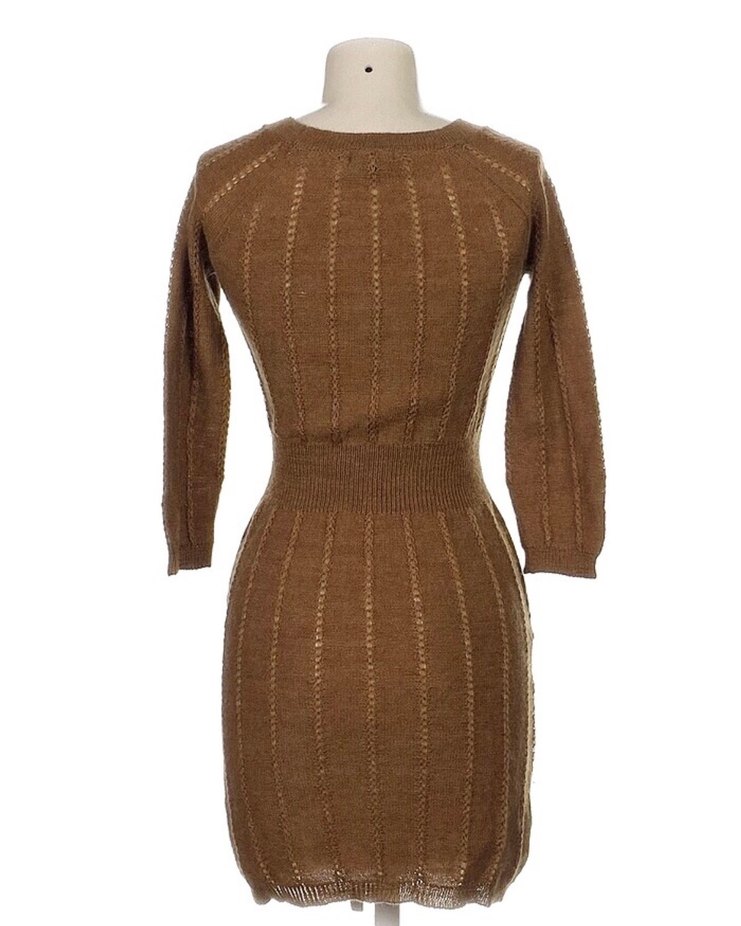 Mango Casual Sportswear Triko Elbise - Görsel 5