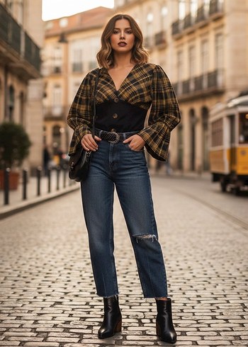 Adil Işık Korse Detaylı Bluz - Görsel 2