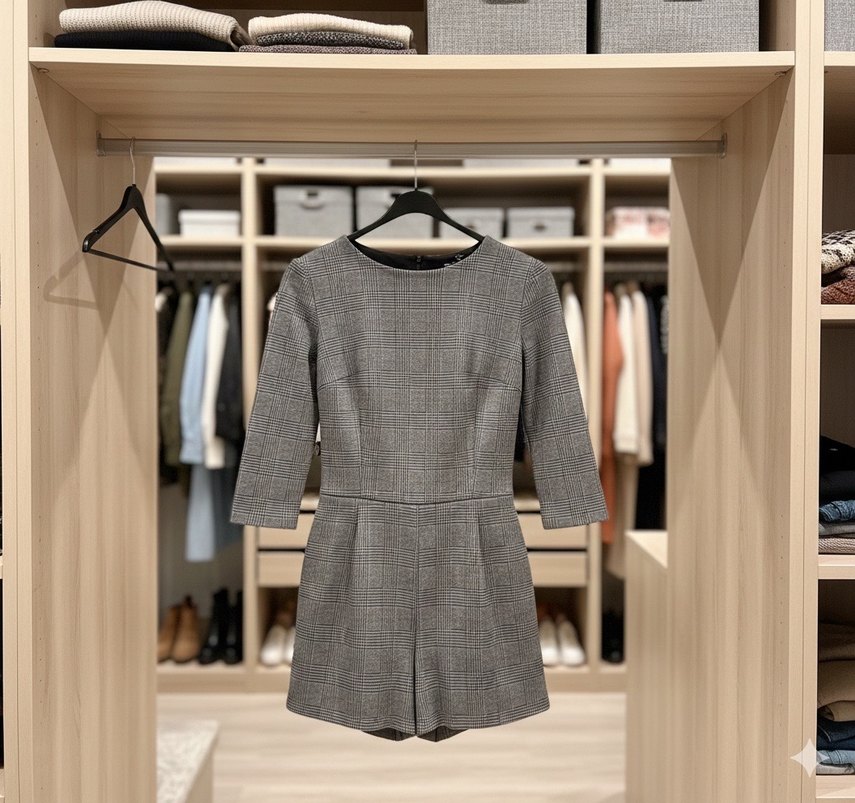 Bershka Ekose Tulum - Görsel 3