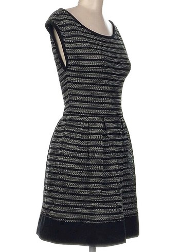 Stradivarius Çizgili Mini Elbise - Görsel 6