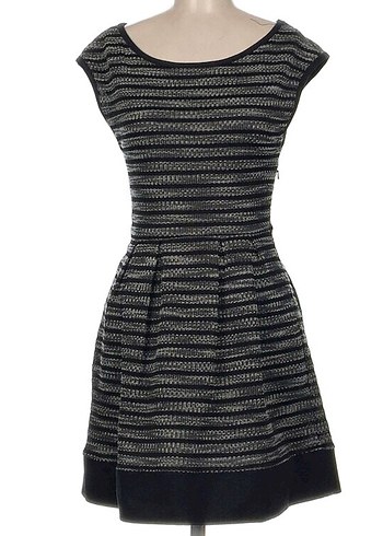 Stradivarius Çizgili Mini Elbise - Görsel 5