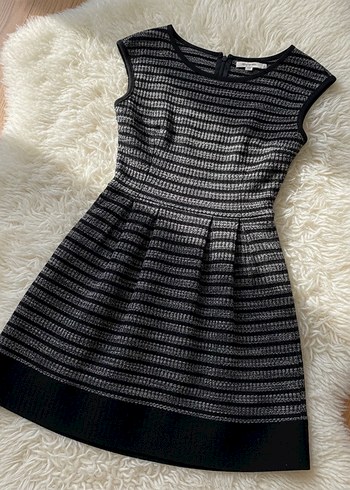 Stradivarius Çizgili Mini Elbise - Görsel 3